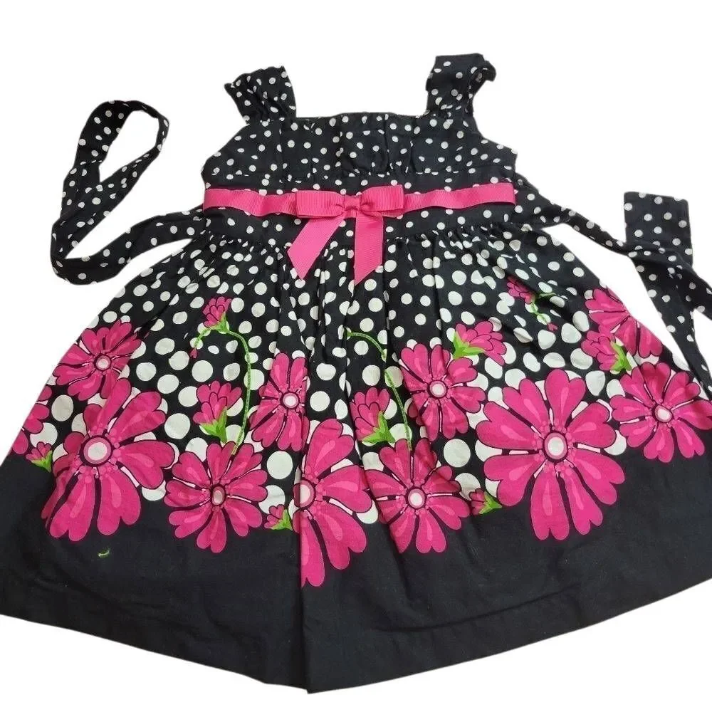 Bonnie Jean floral dress 2T